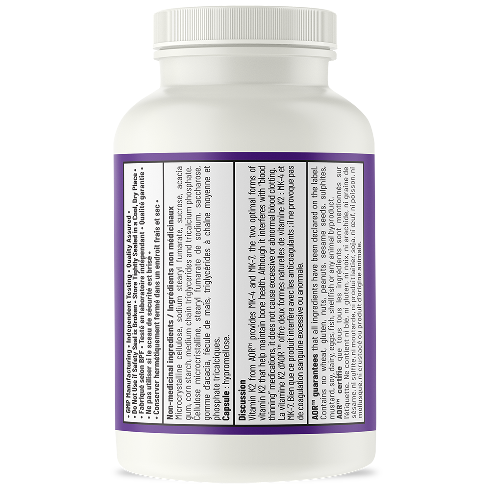 AOR Vitamin K2 60 V Caps- AOR-The Health Store- Default Title