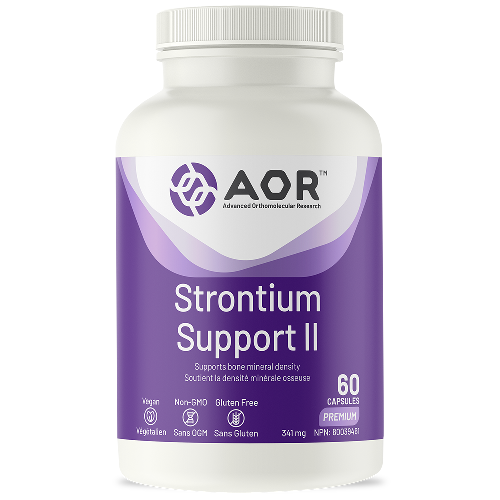 AOR Strontium Support II 120 V Caps- AOR-The Health Store- Default Title