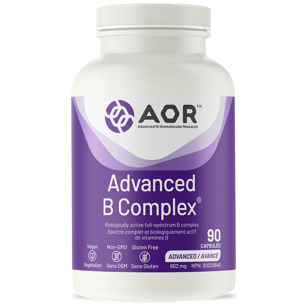 AOR Advanced B Complex- AOR-The Health Store- 90 Caps