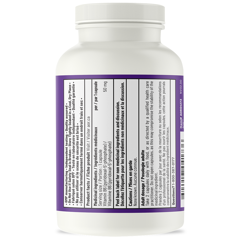 AOR P-5-P (B6) 60 V Caps- AOR-The Health Store- Default Title