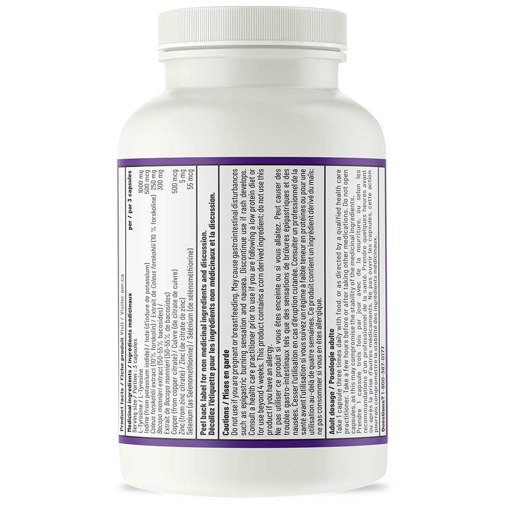 AOR Thyro Support 180 V Caps- AOR-The Health Store- Default Title