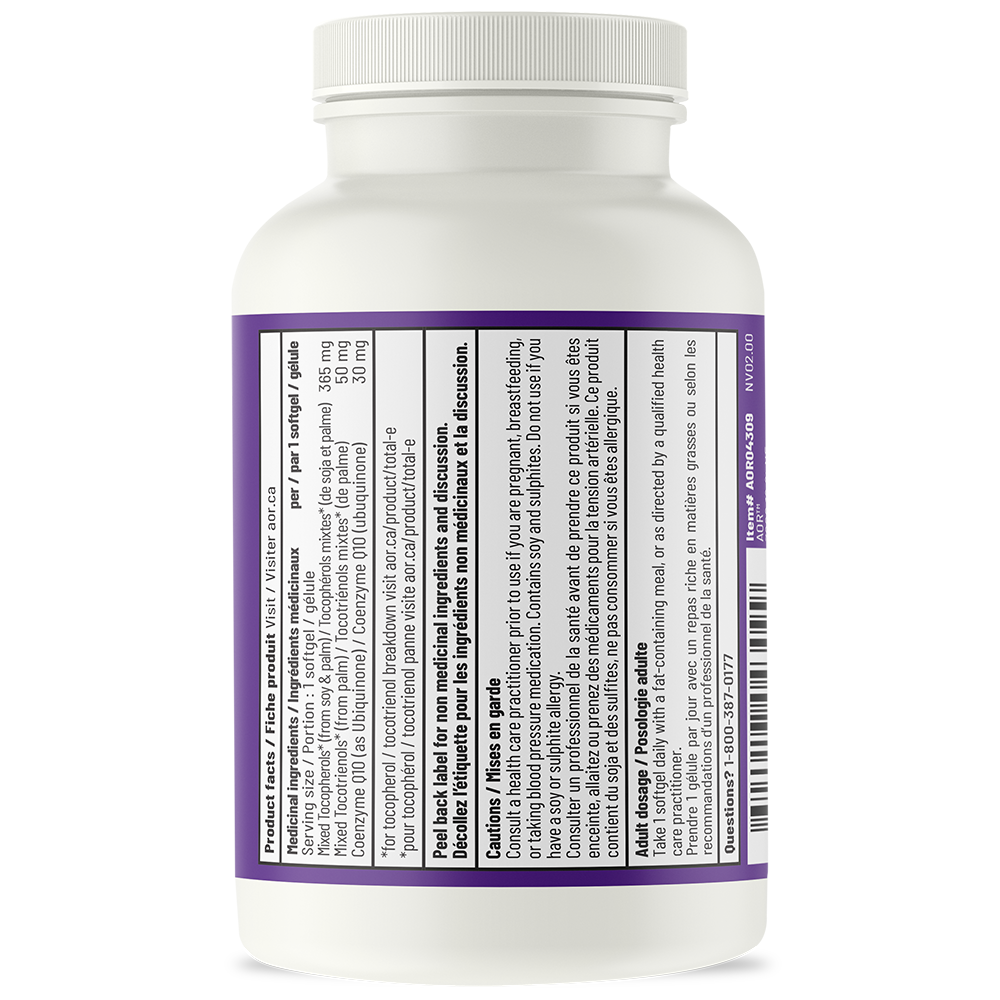 AOR Total E 445mg 60 Soft Gels- AOR-The Health Store- Default Title