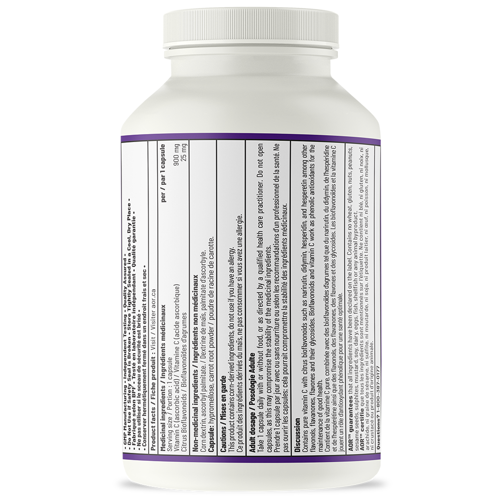 AOR C + Bioflavonoids 100 V Caps- AOR-The Health Store- Default Title