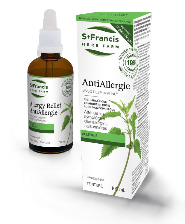 St. Francis Allergy Relief 100mL- ST FRANCIS HERB FARM-The Health Store- Default Title