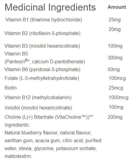 CanPrev Bioactive B-Complex Liquid 500mL- CANPREV-The Health Store- Default Title