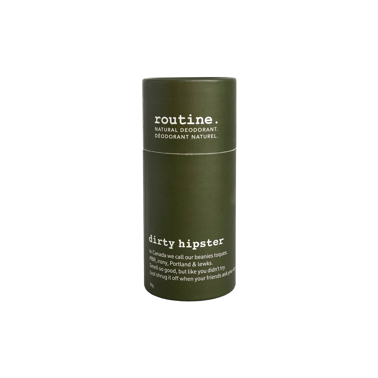 ROUTINE Natural Deodorant Stick Dirty Hipster 50g- PURITY LIFE-The Health Store- Default Title
