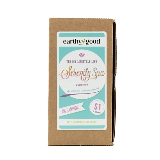 Earthy Good Serenity Spa Kit DIY- KISS NATURALS-The Health Store- Default Title