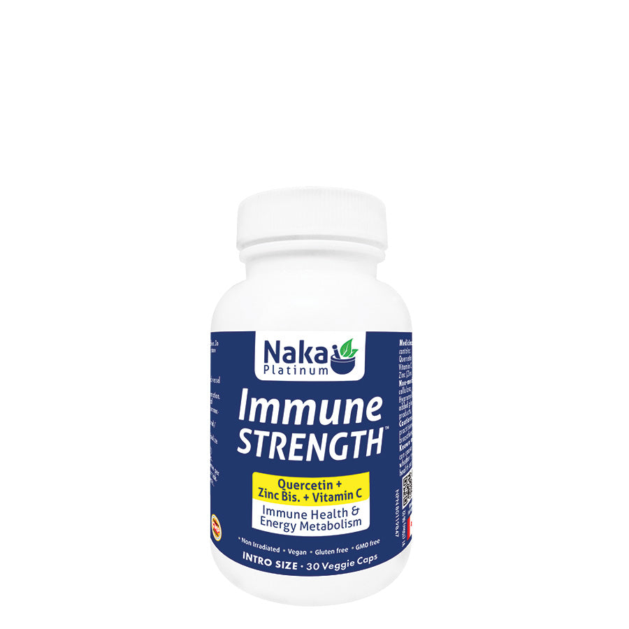 Naka Immune Strength Quercetin Zinc Bisglycinate & Vitamin C 30 V Caps