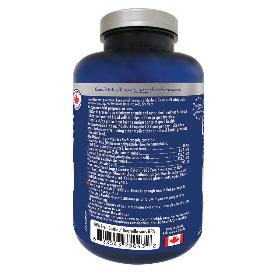 NAKA Heme Iron 60 Caps- NAKA ORIGINAL-The Health Store- Default Title