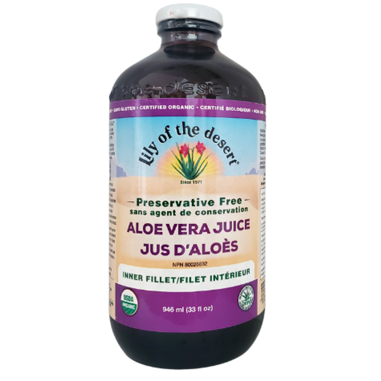 Lily of the Desert Aloe Vera Juice - Inner Fillet 946mL- PURITY LIFE-The Health Store- Default Title
