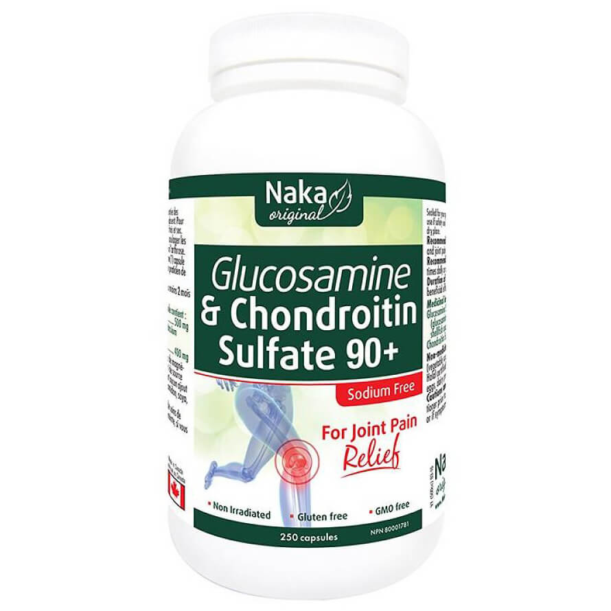 Naka Glucosamine & Chondroitin Sulfate 90+ 250caps- NAKA ORIGINAL-The Health Store- Default Title