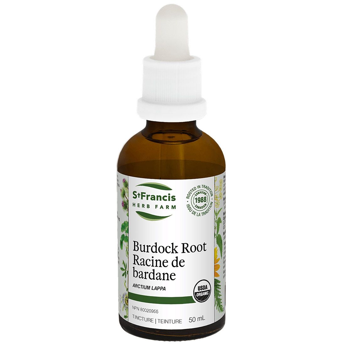 St. Francis Burdock Root 50mL- ST FRANCIS HERB FARM-The Health Store- Default Title