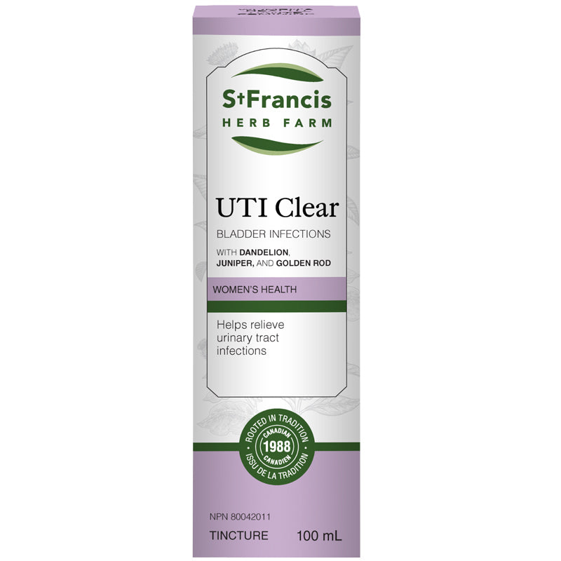 St. Francis UTI Clear 100mL- ST FRANCIS HERB FARM-The Health Store- Default Title
