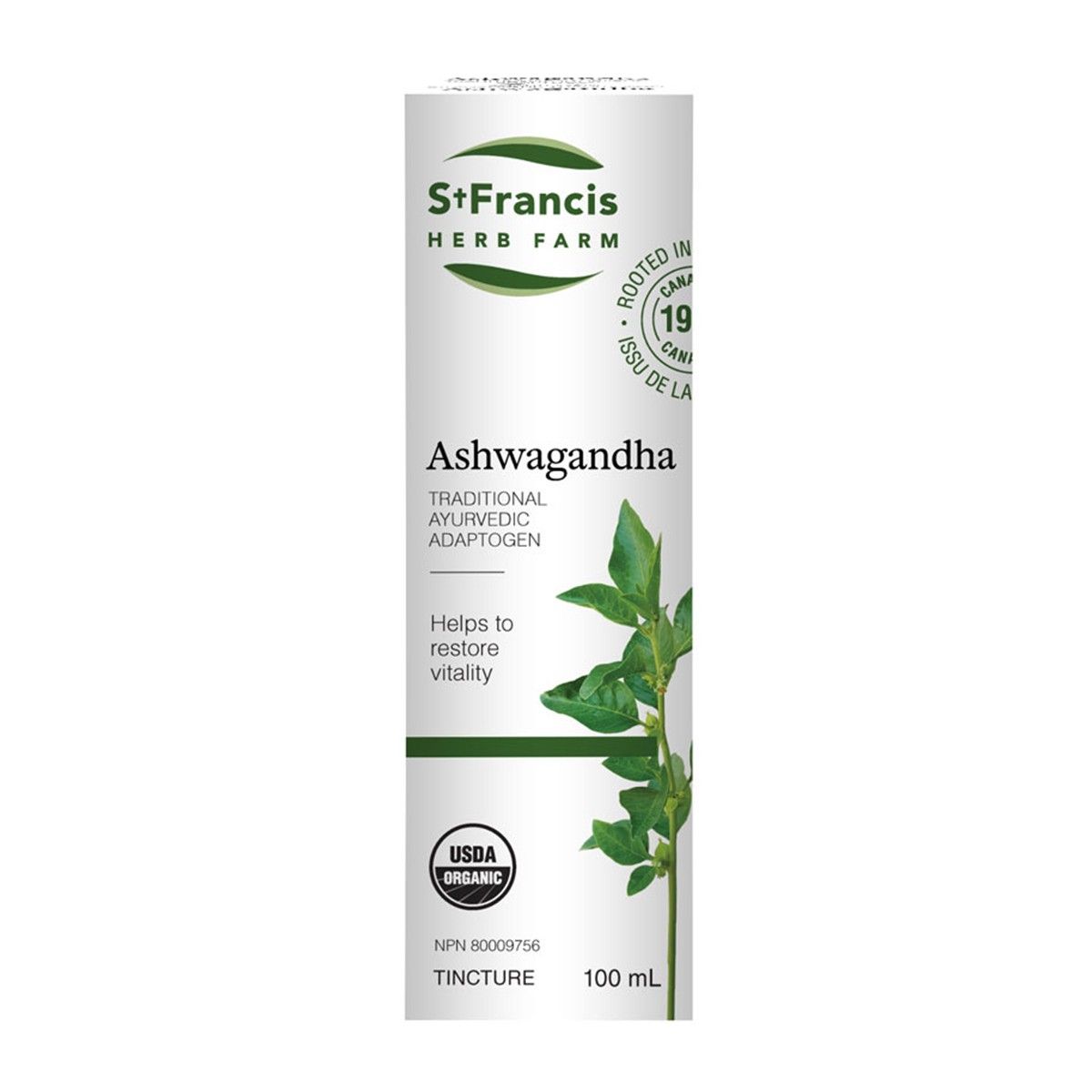 St. Francis Ashwagandha 100mL- ST FRANCIS HERB FARM-The Health Store- Default Title