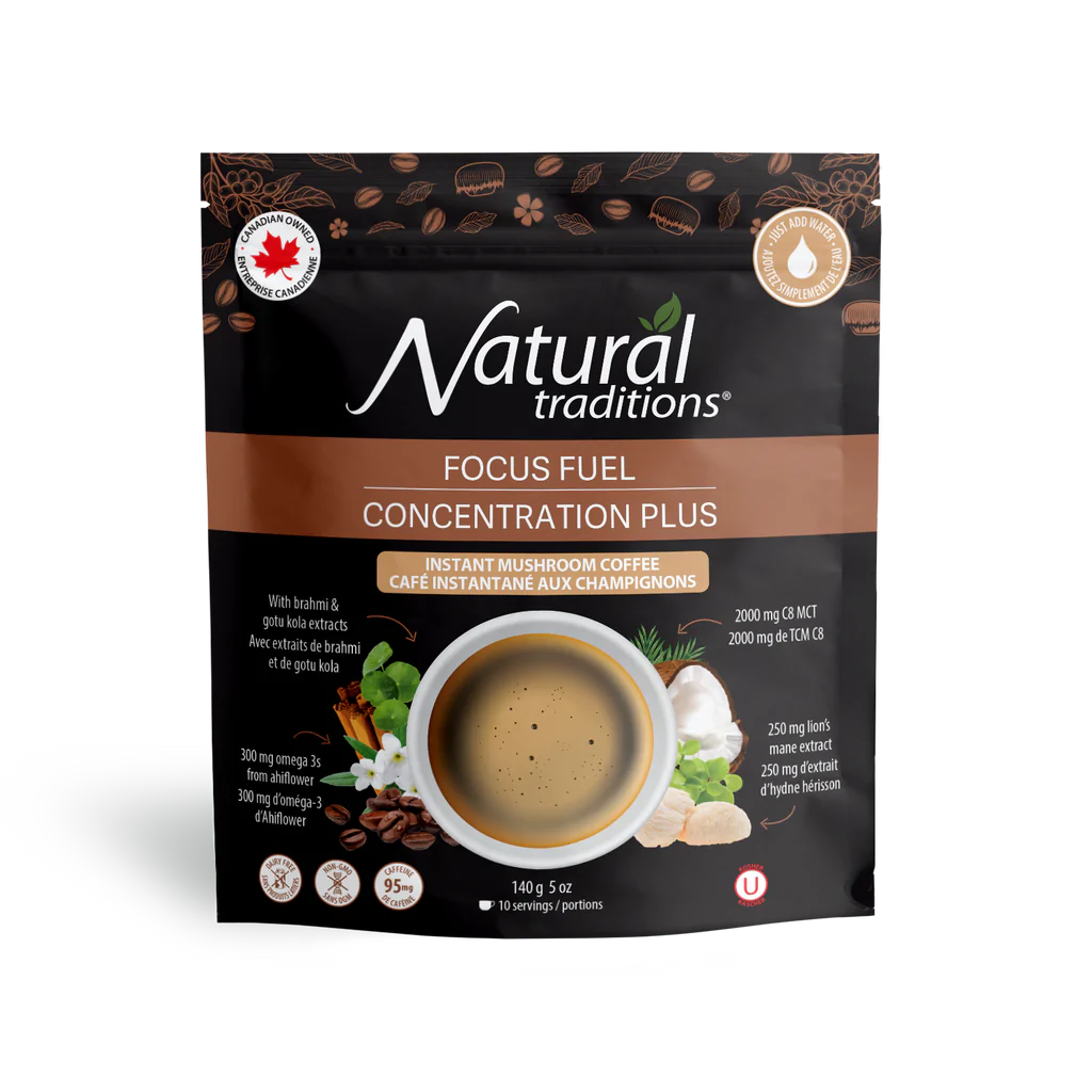 Organic Traditions Focus Fuel Coffee 140G- PURITY LIFE-The Health Store- Default Title