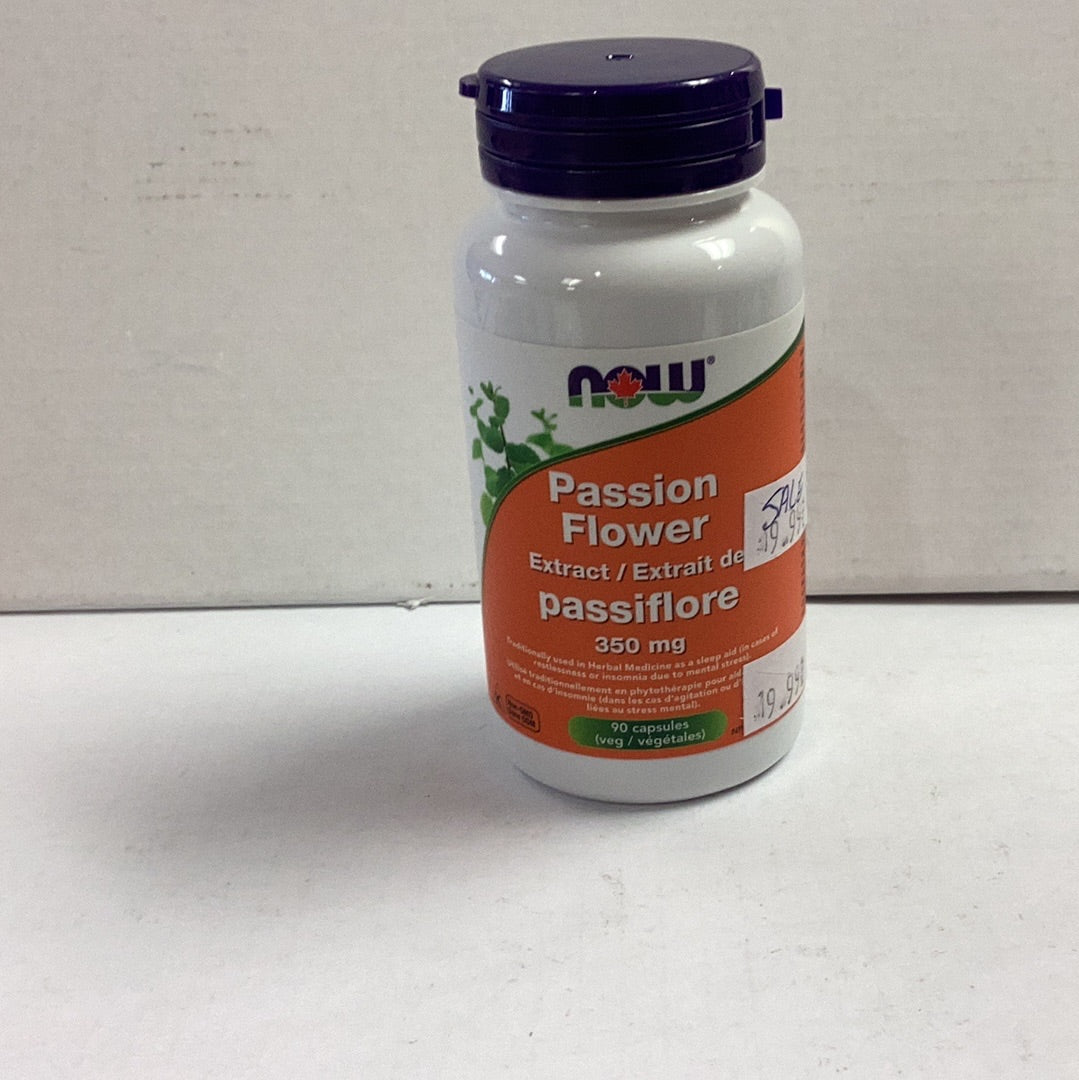 Now Passion Flower 350 mg 90 caps- PURE SOURCE-The Health Store- Default Title