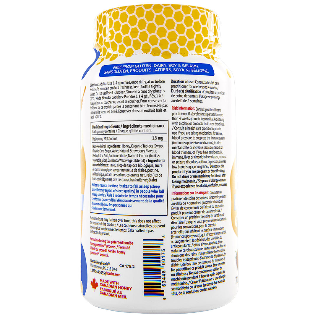 Honibe Melatonin 2.5mg 70 Gummies- PURITY LIFE-The Health Store- Default Title