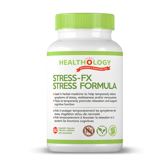 Healthology STRESS-FX Stress Formula 60 V Caps- HEATHOLOGY-The Health Store- Default Title