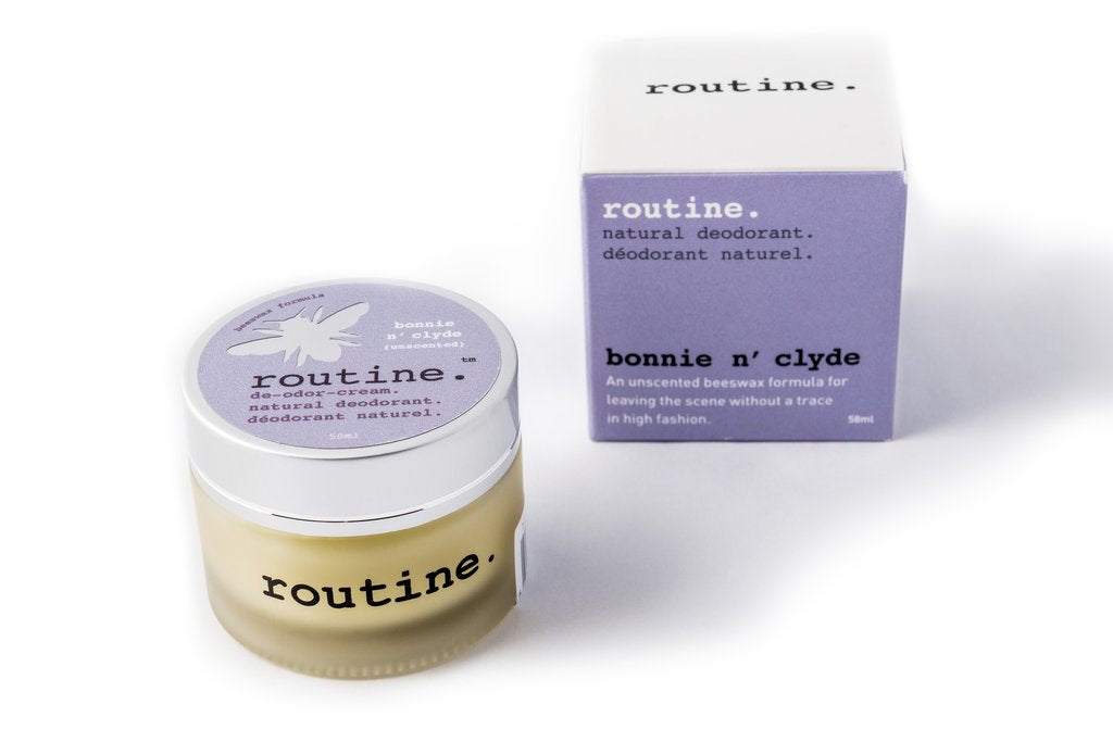 ROUTINE Natural Deodorant Bonnie & Clyde Unscented 58g- PURITY LIFE-The Health Store- Default Title