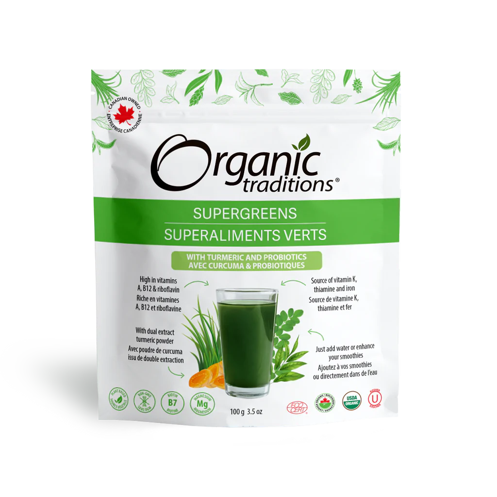 Organic Traditions Supergreens 100G- PURITY LIFE-The Health Store- Default Title