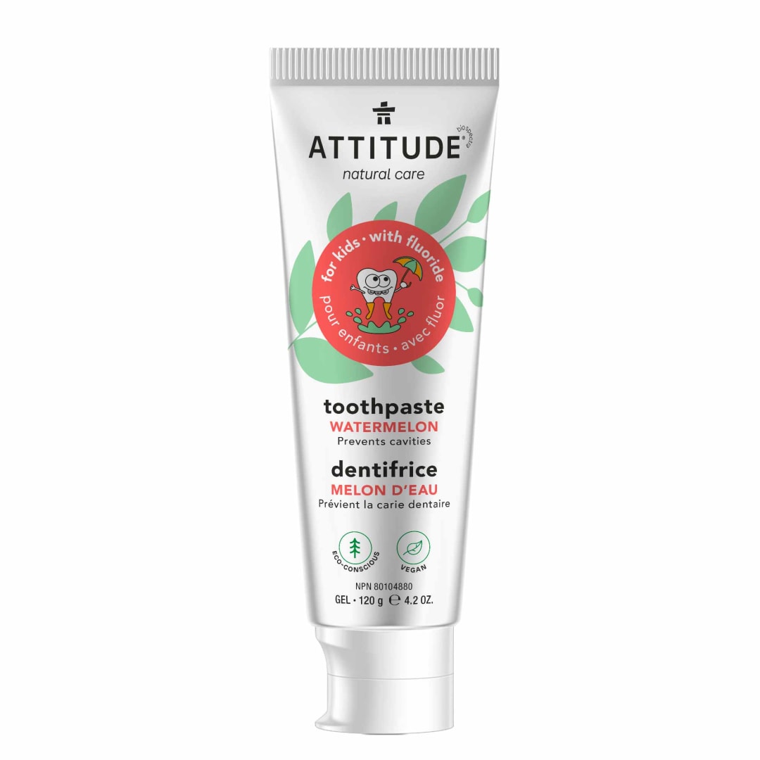 Attitude Kids Toothpaste Watermelon 120G- PURITY LIFE-The Health Store- Default Title