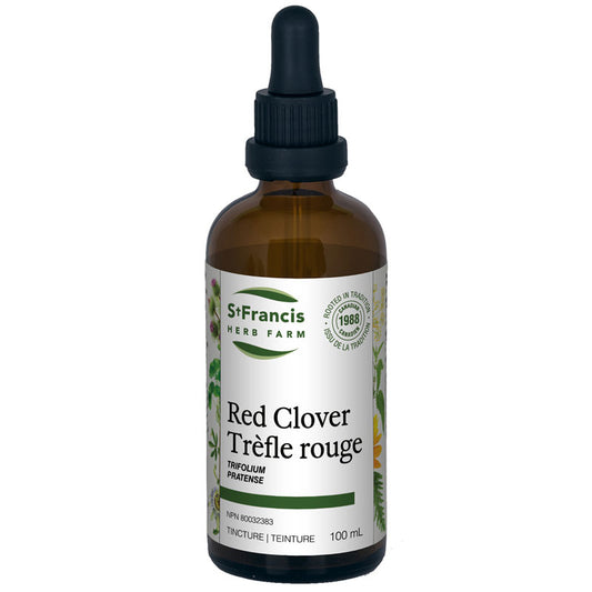 St. Francis Red Clover 50ml Tincture- ST FRANCIS HERB FARM-The Health Store- Default Title