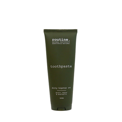 ROUTINE Dirty Hipster Toothpaste 120ml- PURITY LIFE-The Health Store- Default Title