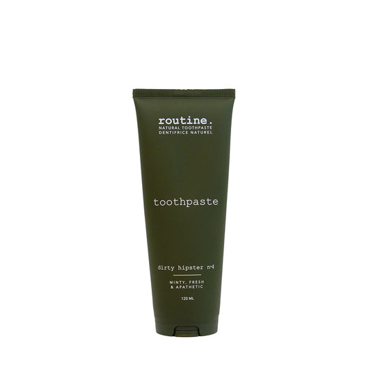 ROUTINE Dirty Hipster Toothpaste 120ml- PURITY LIFE-The Health Store- Default Title