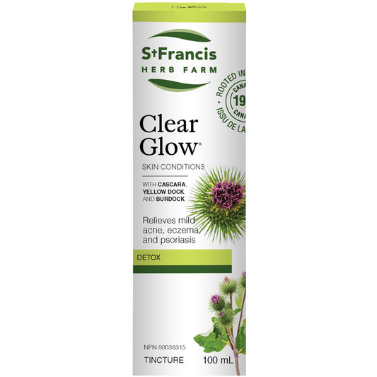St. Francis Clear Glow 50mL- ST FRANCIS HERB FARM-The Health Store- Default Title