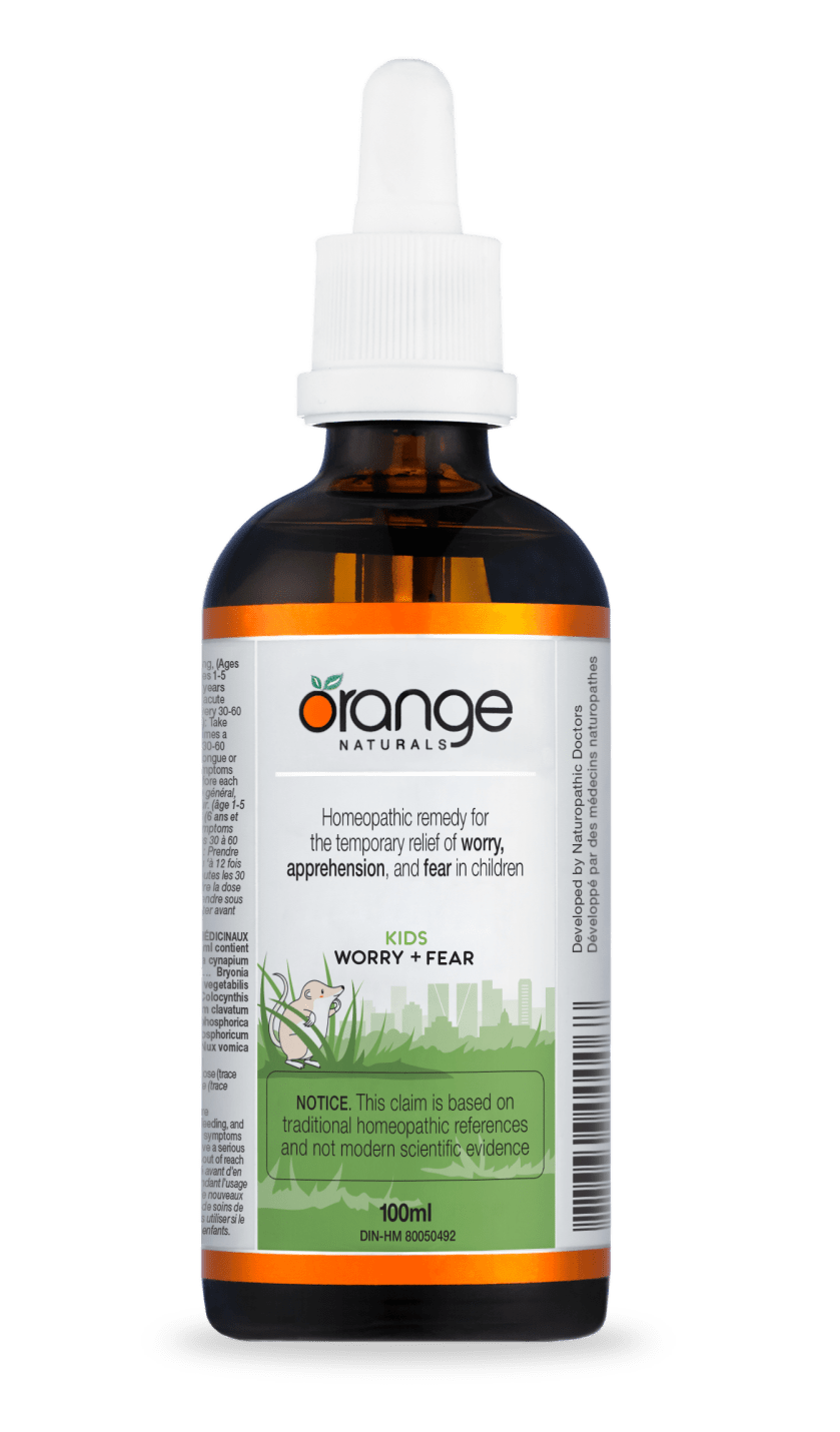 Orange Naturals Kids - Worry & Fear 100mL