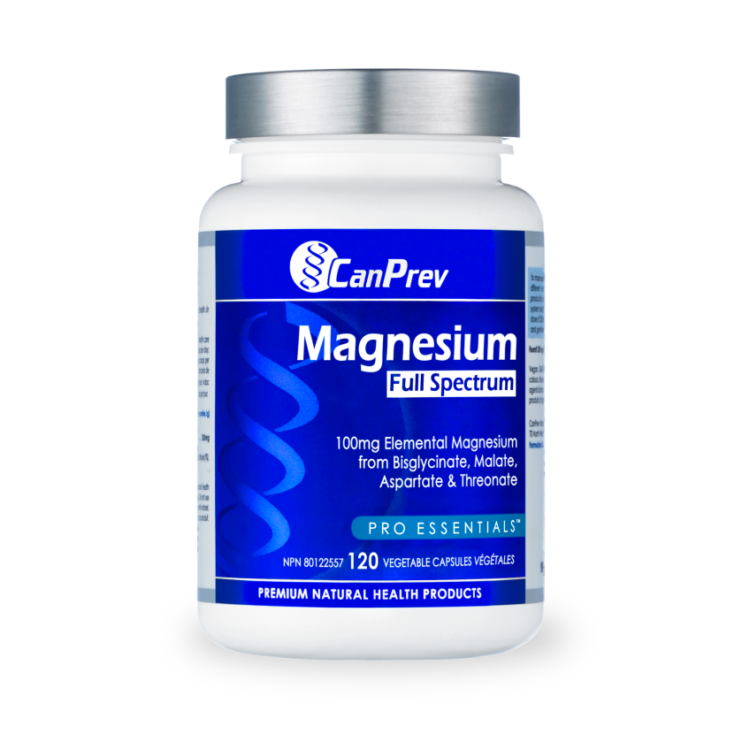CanPrev Magnesium Full Spectrum 120 vcaps- CANPREV-The Health Store- Default Title