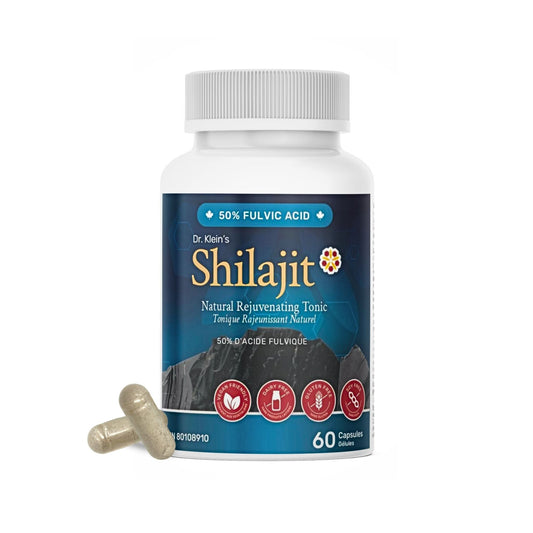Dr. Klein's Shilajit - 60 Caps- NANTON NUTRACEUTICALS LTD-The Health Store- Default Title