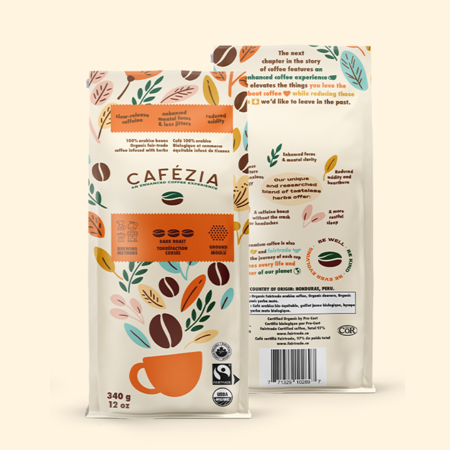 Cafézia Dard Roast Ground Coffee 340g