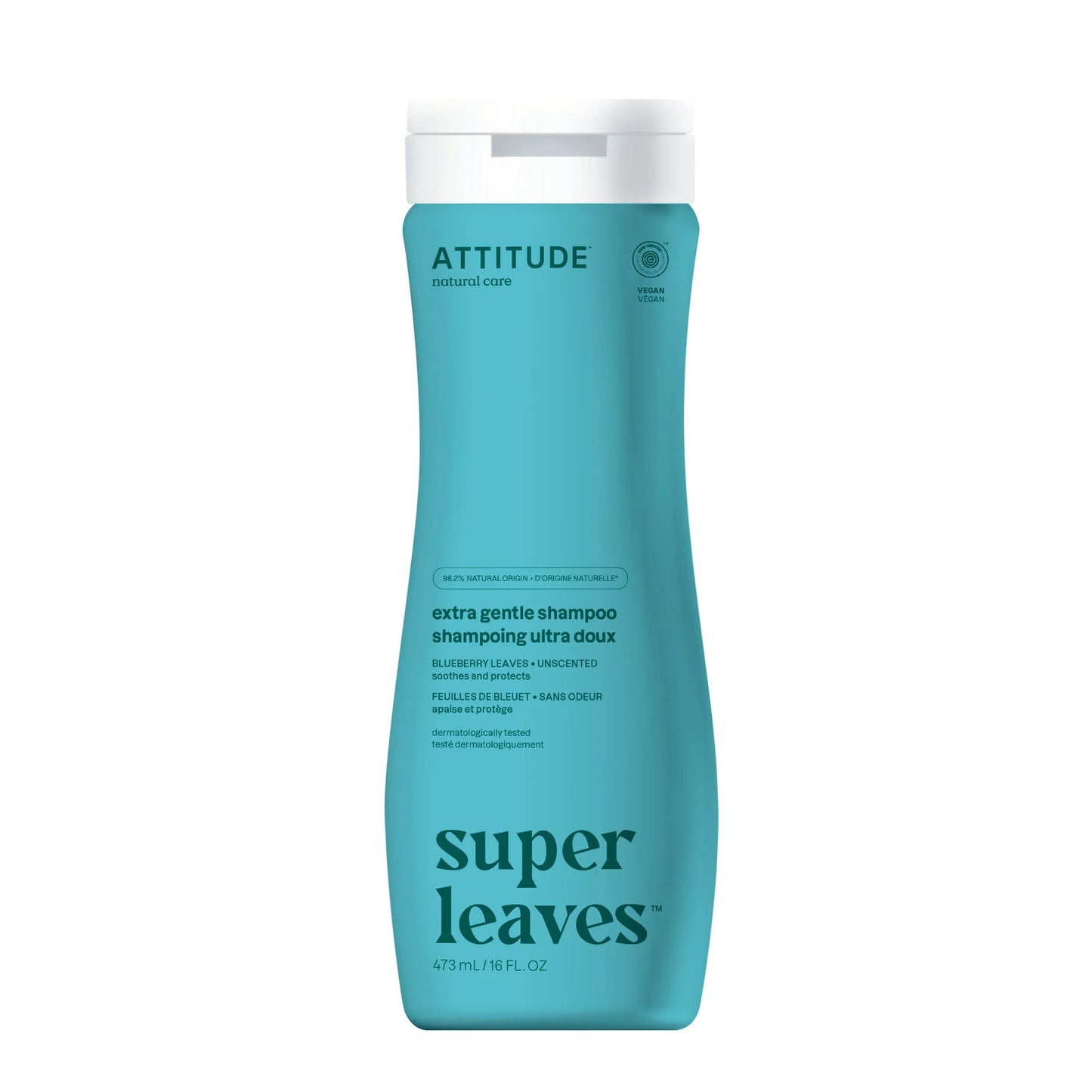 Attitude Extra Gentle Shampoo Unscented 473mL