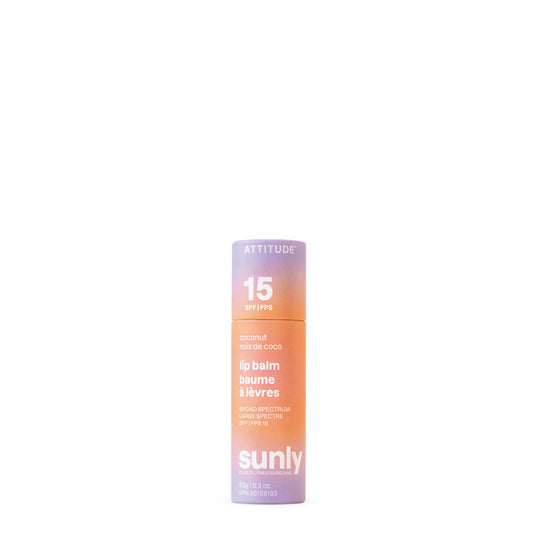 Attitude Lip Balm SPF 15 - Coconut- PURITY LIFE-The Health Store- Default Title