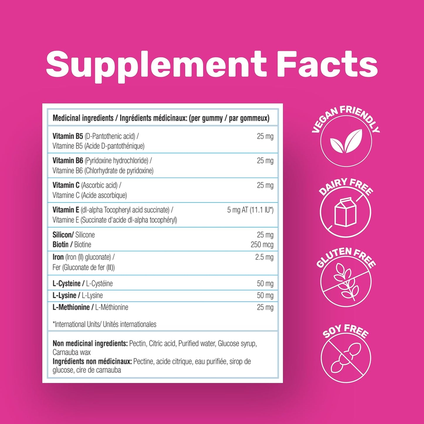 Nanton Her Hair 60 gummies- NANTON NUTRACEUTICALS LTD-The Health Store- Default Title