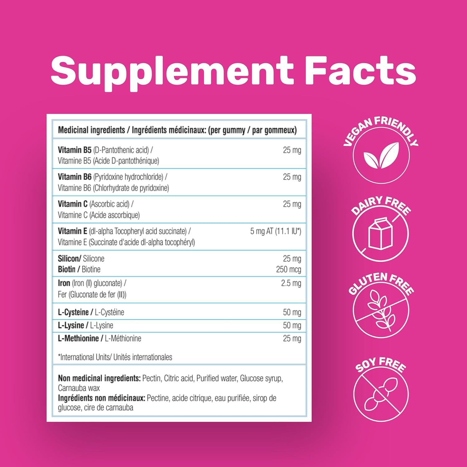 Nanton Her Hair 60 gummies- NANTON NUTRACEUTICALS LTD-The Health Store- Default Title