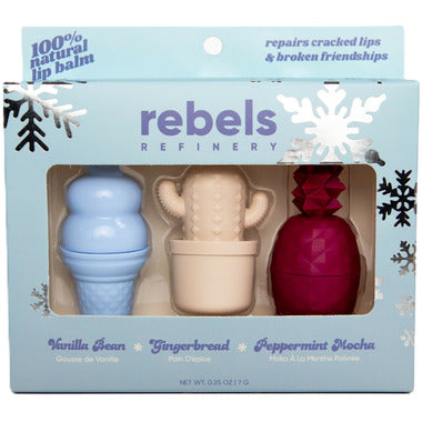 Rebels Winter Lip Set -3 pack- PURITY LIFE-The Health Store- Default Title
