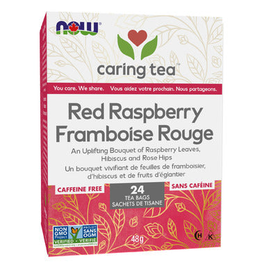 NOW Red Raspberry Tea 24 bags- PURE SOURCE-The Health Store- Default Title