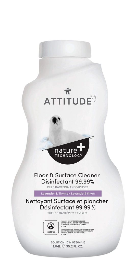 Attitude Floor & Surface Cleaner - Lavender & Thyme 1.04L