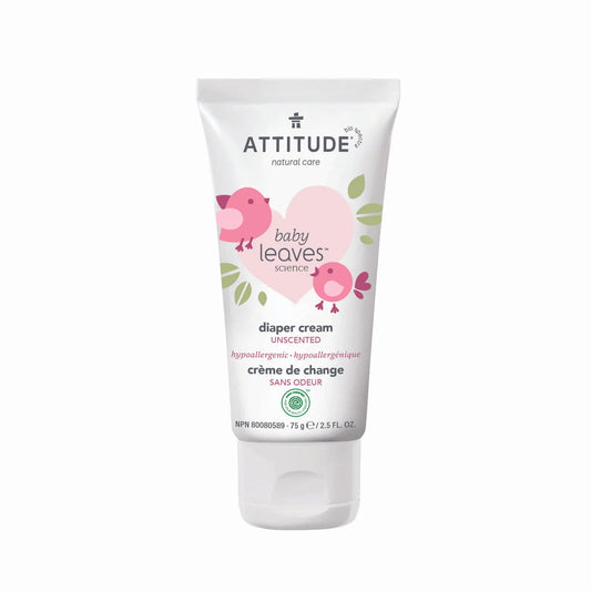 Attitude Baby Leaves Diaper Cream - Unscented 75g- The Health Store-The Health Store- Default Title