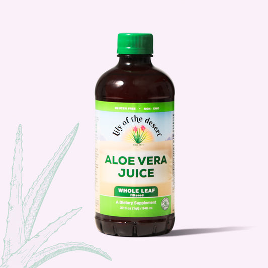 Lily of the Desert Aloe Juice - Whole Leaf 473 mL- PURE SOURCE-The Health Store- Default Title