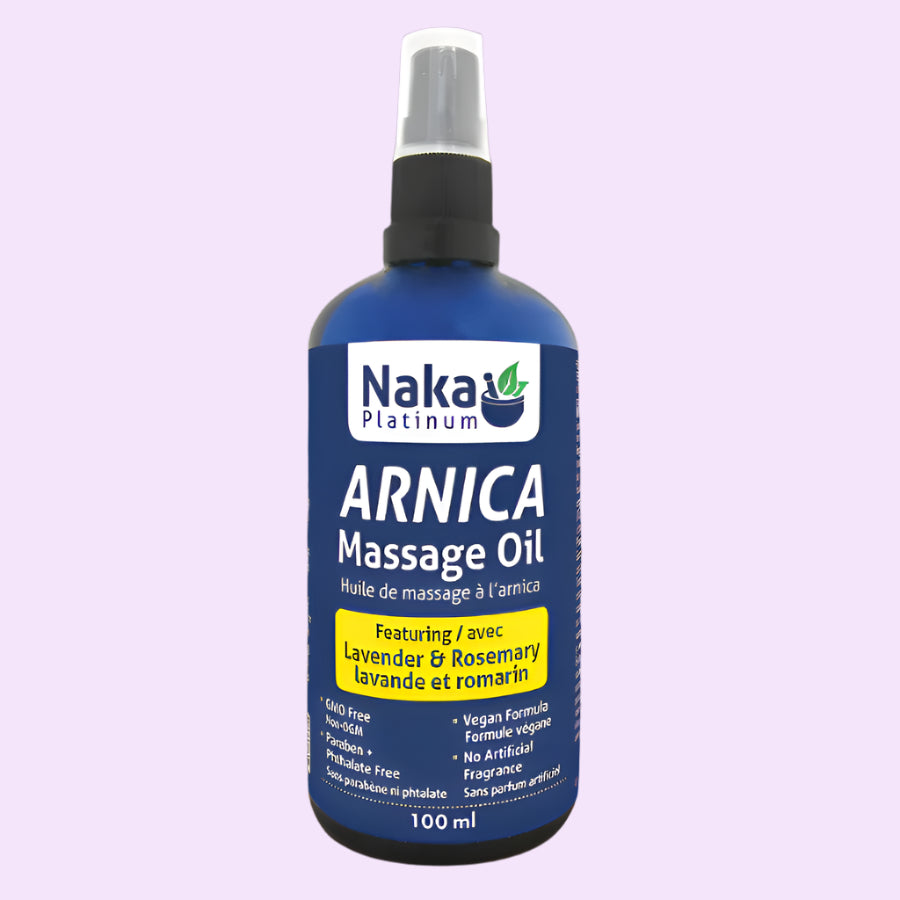 Naka Arnica Massage Oil with Lavender & Rosemary- NAKA ORIGINAL-The Health Store- Default Title