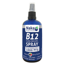 Naka B12 Sublingual Spray 1000mcg Bioavailability 100mL