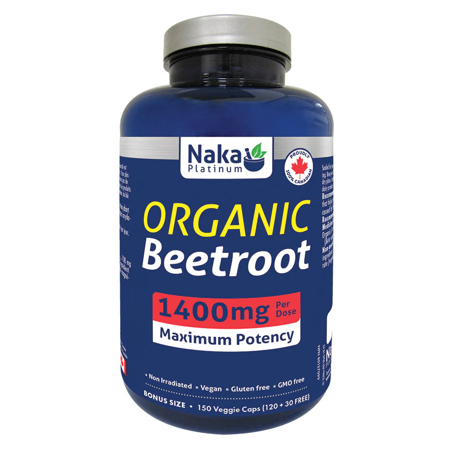 Naka Organic Beetroot 150 Vcaps