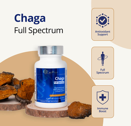 CanPrev Chaga Full Spectrum 60 Caps