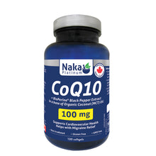 Naka Co-Q10 100mg 120 soft gels