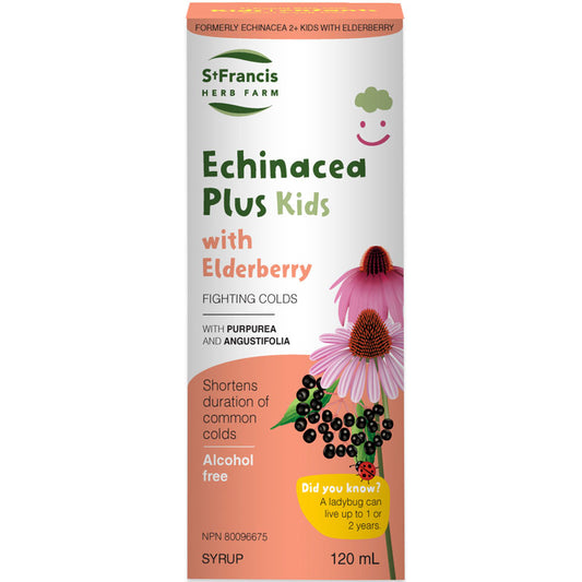 St. Francis Echinacea Plus Kids with Elderberry 120mL