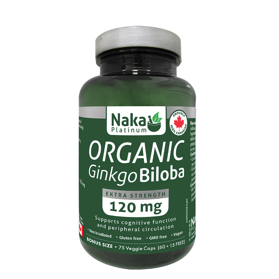 Naka Ginko Biloba 120mg 120Vcaps