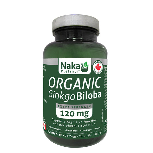 Naka Ginko Biloba 120mg 120Vcaps